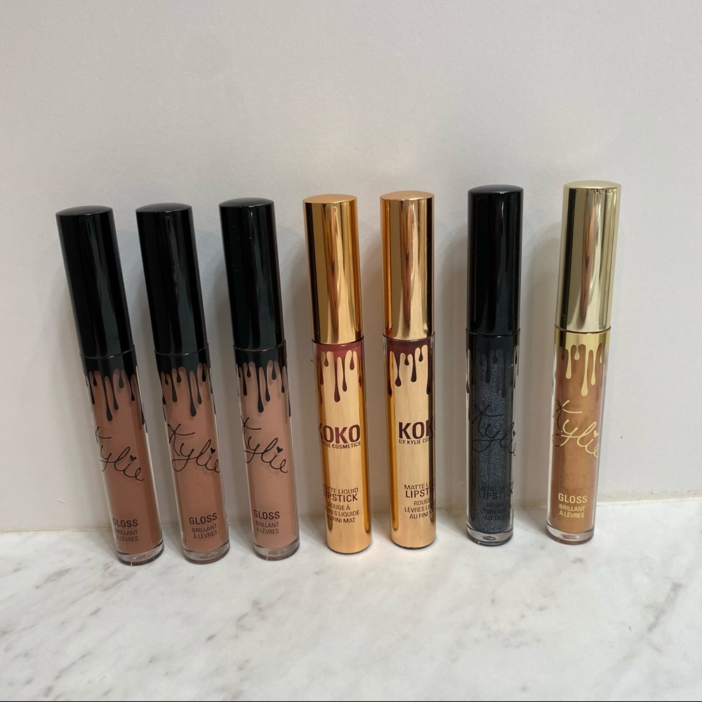 Kylie Liquid Lipstick & Lip Gloss Bundle